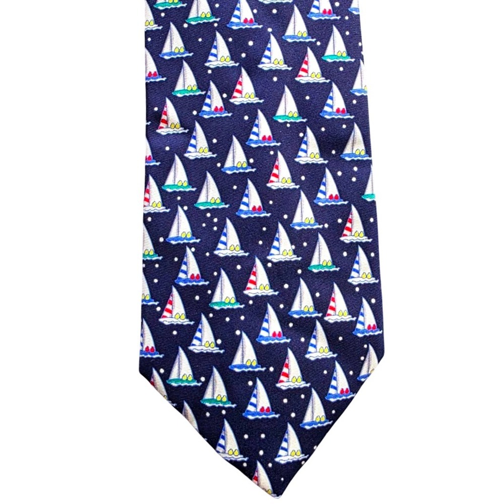 Tie Frostbite Sailing‎ Necktie by Eric Holch for Alyn Neckwear Novelty